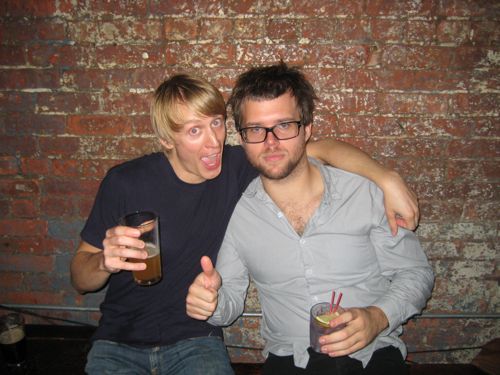 chris black, me
