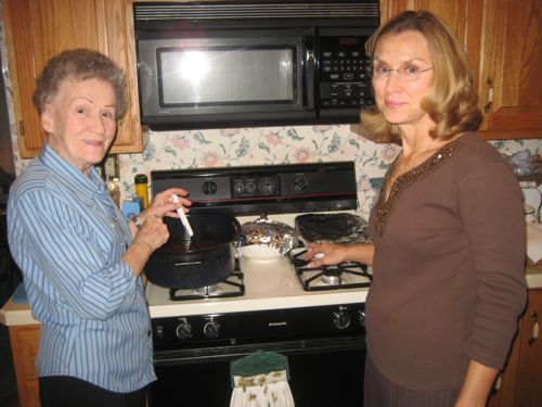 grandma, mom