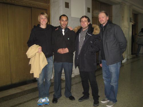 dave g, josh, me, vin