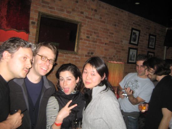 leslie, maya, scott heiferman