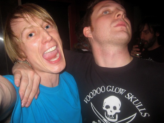 andrew b, me