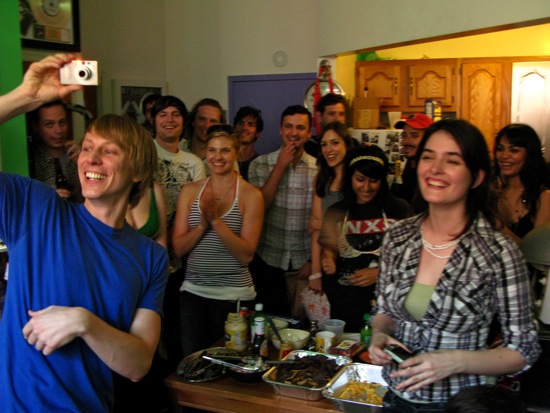 audrey, david k, ellen, fatty, me, murdo, nick, sandy, sarah h, shruti