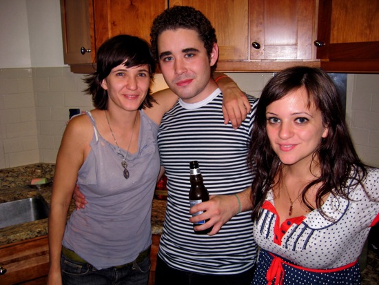 catrinel, sarah, vince