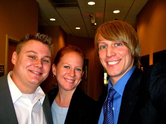 amy b, brett, me