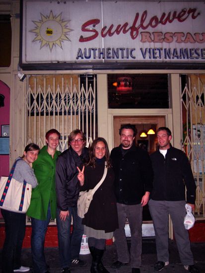 alysha, andy b, meredith, mike doyle