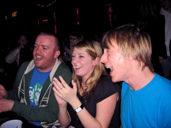alex, fran, me