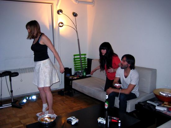 lisa, meredith, pauly