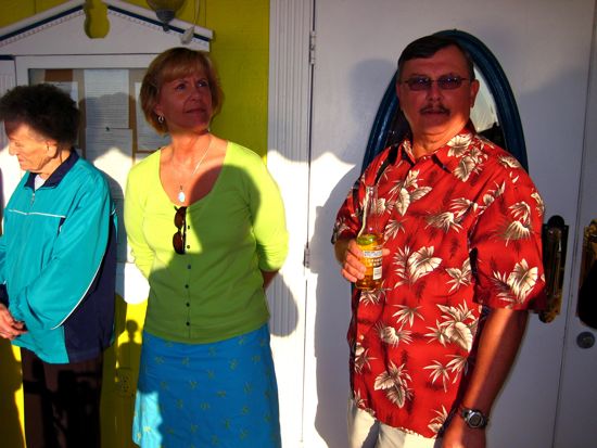 dad, grandma, maija