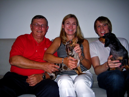 dad, maddy, mom