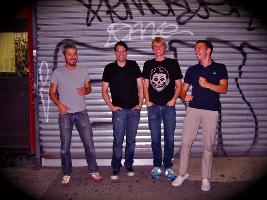david k, doug, grant, me