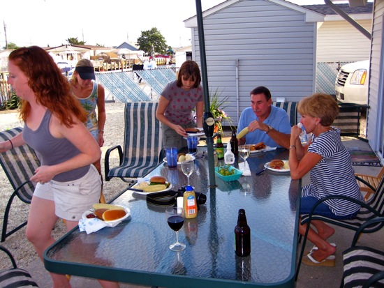 amy b, elyse, meredith, mom, uncle bruce