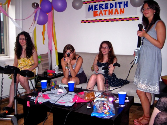 amanda, gretchen, meredith, una
