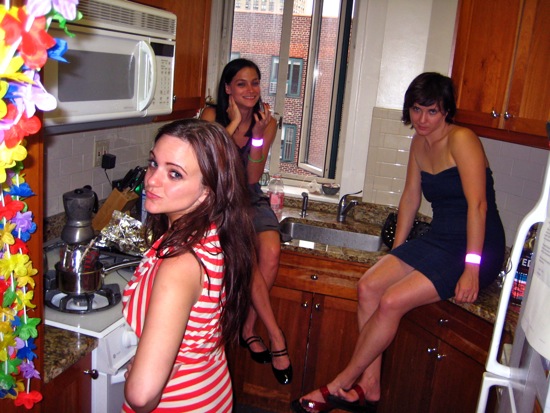 catrinel, leigh, sarah