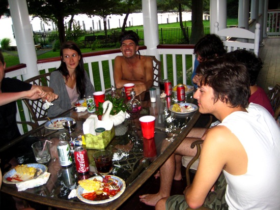alexis, geordon, justin