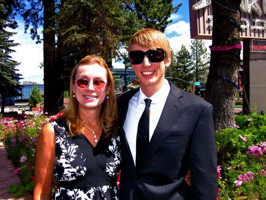 me, mom