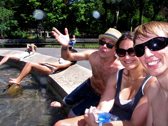 karen, mark holmes, me