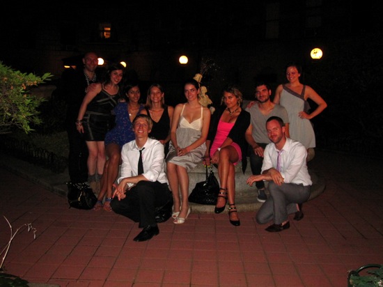 charles, ellen, jared, jeet, karen, me, meredith, nicky, quinn, sarah