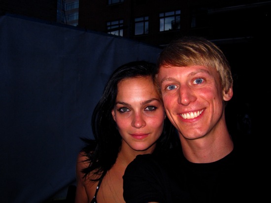 leigh, me