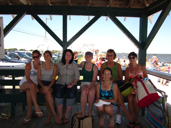 amy b, aunt barb, aunt sue, brittany, kristi, meredith, mom