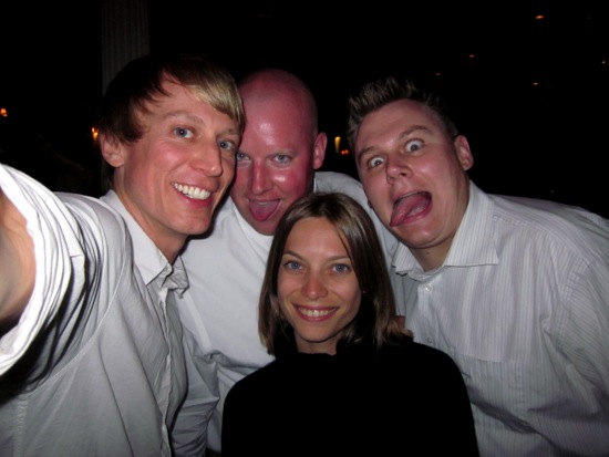 brett, chad, me, meredith