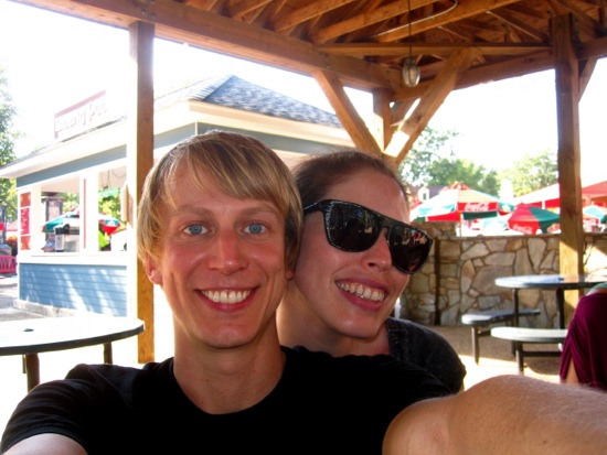 amanda, me