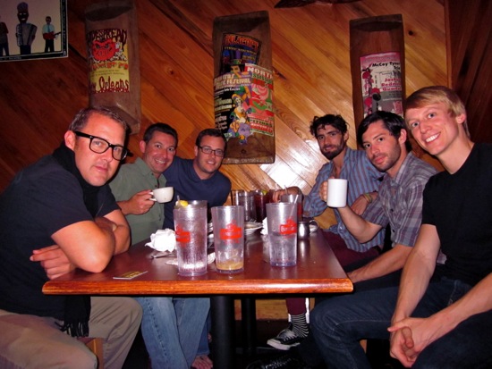 david g, jason e, josh s, matt, me, tyson
