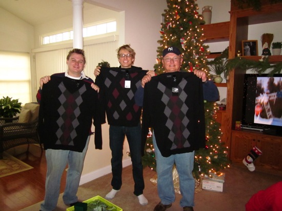brett, dad, me