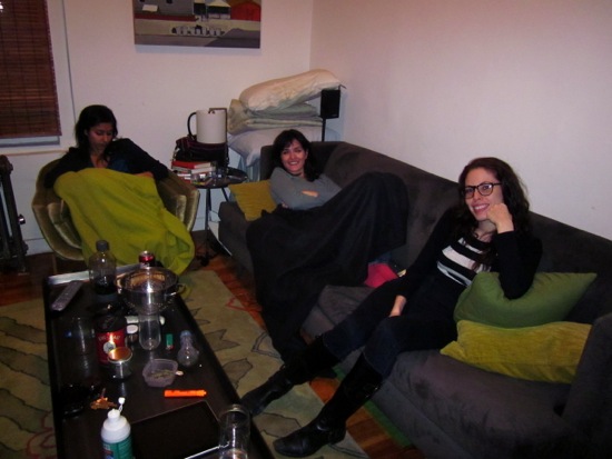 amanda, ellen, jeet