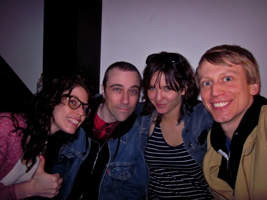 amanda, catrinel, me, siege