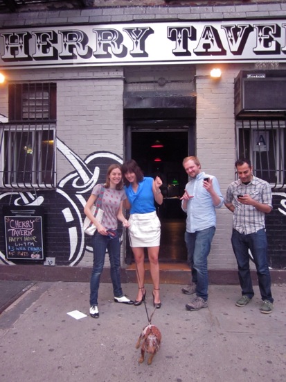 catrinel, dave g, maddy, meredith, vin