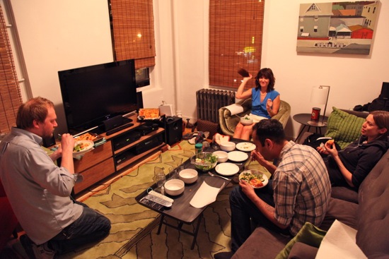 catrinel, dave g, meredith, vin