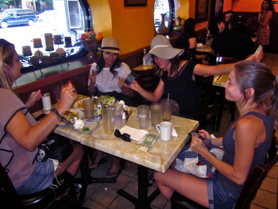 catrinel, jeet, karen, meredith