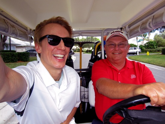 dad, me