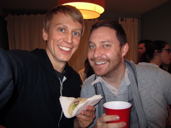 andrew b, me