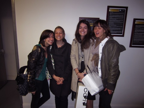 caiti, catrinel, ellen, meredith