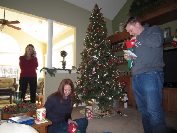 amy b, brett, mom