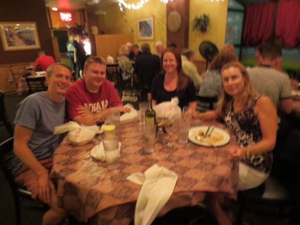 amy b, brett, me, mom