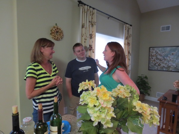 amy b, aunt elaine, brett