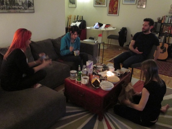 ellen, karen, matt, meredith