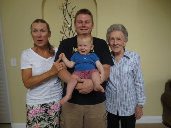 brett, grandma, max, mom