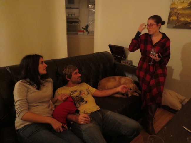 amanda, ellen, hans