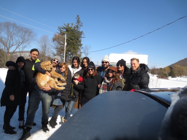 dylan, ellen, hans, jenny penny, karen, me, meredith, peter g, quinn, sarah, the dude, the ktb