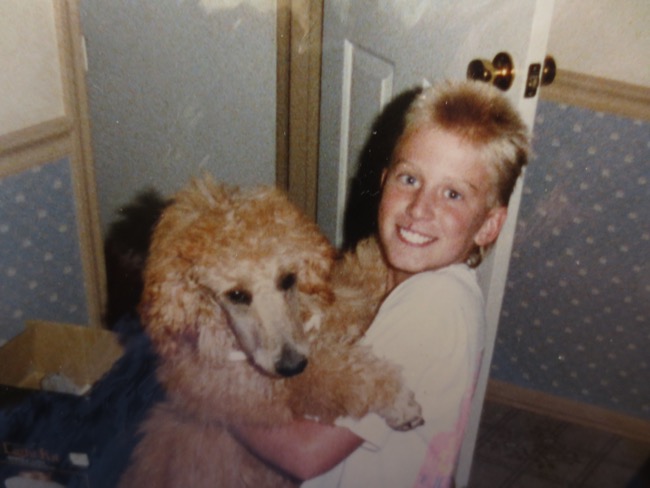 goldie, me