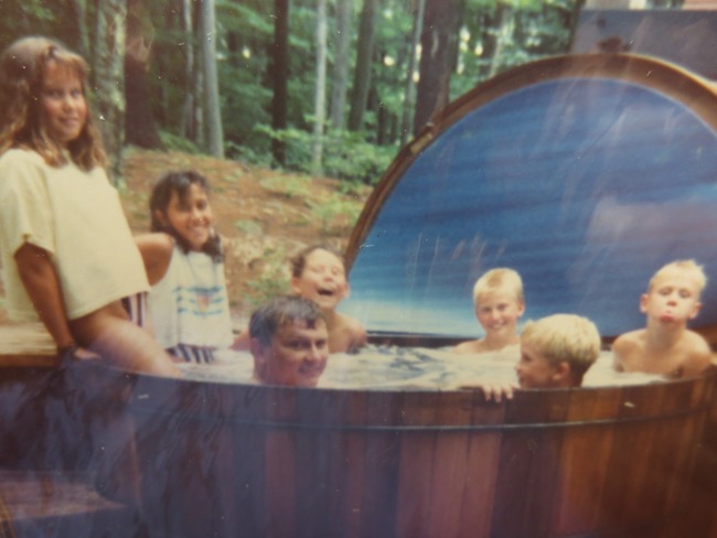 brett, brian crowell, dad, kate c, me