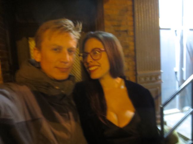 amanda, me