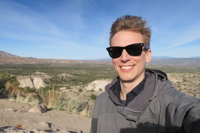 me, tent rocks