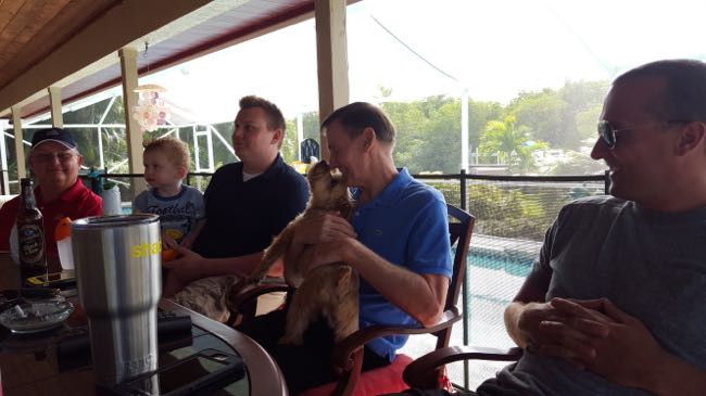 brett, chris b, dad, max, uncle bruce