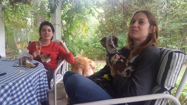 ellen, maddy, meredith, the dude