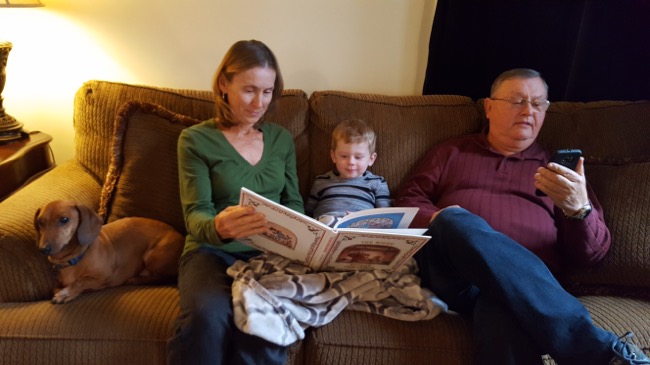 dad, max, mom, teddy