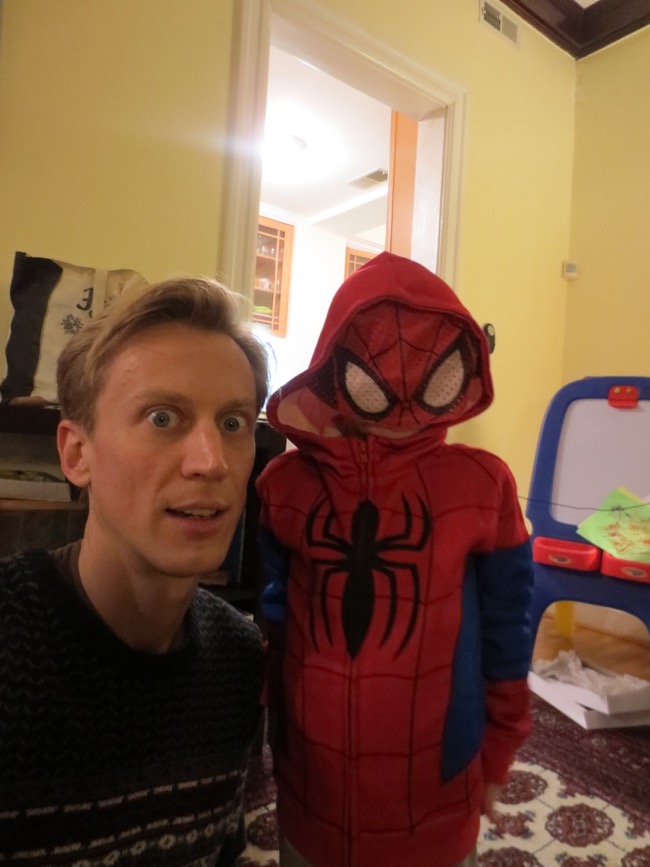max, me, spiderman